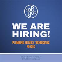 Benton's is Hiring: Join Our Team as an Plumbing/Drain Cleaning Service Technician!