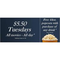 $5.50 Movie Tuesday