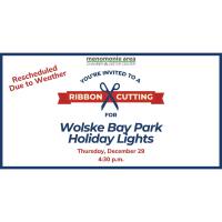 2022 Ribbon Cutting - Wolske Bay Park Holiday Lights 