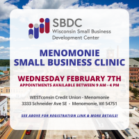 Menomonie Small Business Clinic