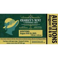 Auditions for Charley's Aunt hosted by Menomonie Theater Guild