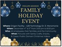 Phillips-Medisize Family Holiday Event