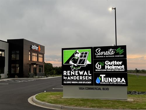 New office with monument sign!