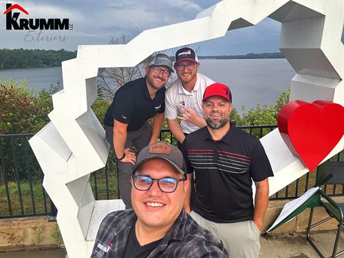 Menomonie Chamber - The Krumm Exteriors Team competes in The 2024 Amazing Race