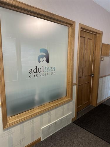 Entrance on first floor to Adulteen Counseling suite 210