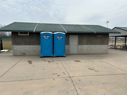 Outside the concession stand
