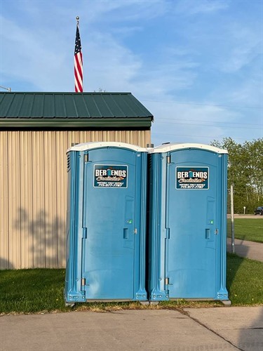 Next to the soccer fields