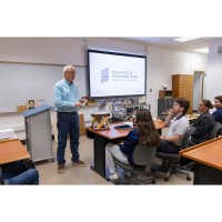 UW-Stout engineering seniors design portable toy tractor 
