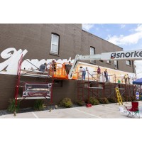 UW-Stout Polytechnic students, staff help turn community into a canvas during Murals in Menomonie