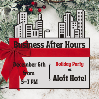 2023 December Business After Hours at Aloft