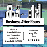 2026 Business After Hours - May at Broomfield Swim & Tennis Club