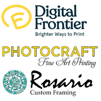 The Digital Frontier, Photo Craft Imaging, and Rosario Custom Framing (Blue Vista Cos.)