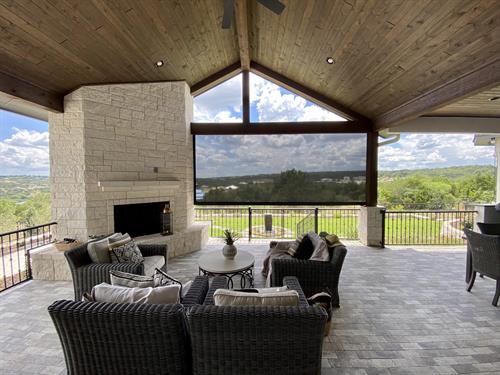 Block UV sunlight to make your outdoor space more comfortable and still enjoy the view