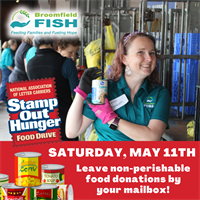 Broomfield FISH's Stamp Out Hunger Food Drive