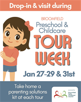 Preschool and Child Care TOUR WEEK