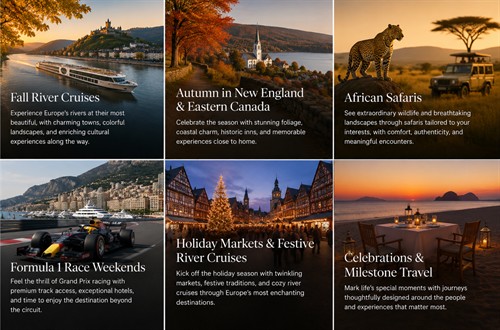 It’s never too soon to think about trips in the fall and even into early 2027.