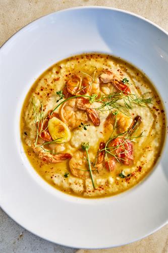 Shrimp Polenta