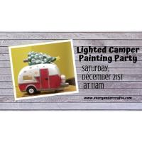 Lighted Camper Painting Party