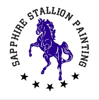 Sapphire Stallion Painting