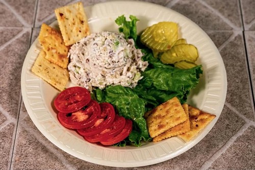 Scratch made famous chicken salad