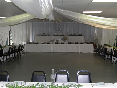 Wedding reception at reservable event venue
