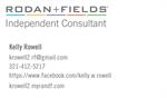 Rodan + Fields - Kelly Rowell, Independent Consultant Rodan + Fields - Kelly Rowell, Independent Consultant