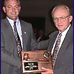 Steve Houser with Space Coast Pioneer the late Fred Gay