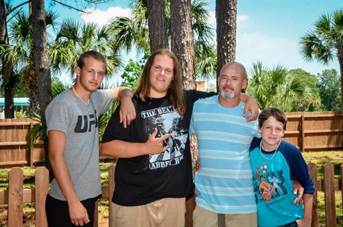 Stephen and his boys became homeless after Hurricane Irma. We prioritize families with father because there are limited resources available to keep families together in our county. They are now stably housed and in aftercare.