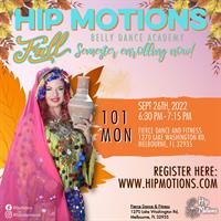Hip Motions Belly Dance 101 Melbourne - Fall Semester