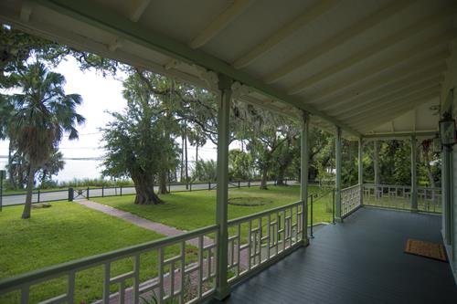 Lawndale Porch View of the Indian River