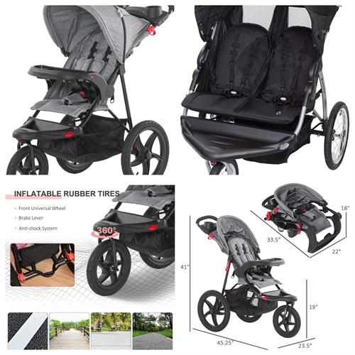 Single and Double Strollers