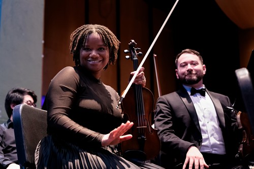 Members of the orchestra