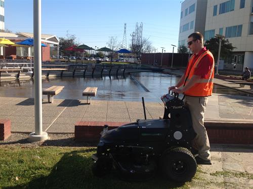 Stand On Electric Mower