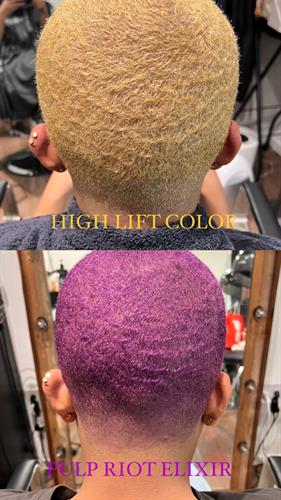 High lift color and Direct Dye