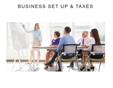 BUSINESS SET UP AND TAXES