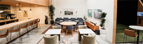 Spacious indoor setting