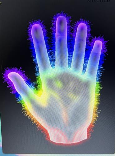 This is my hand on Reiki!