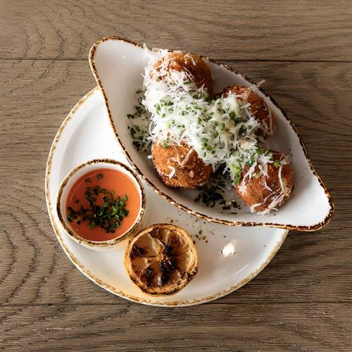 Chicken & Gruyere Croquettes