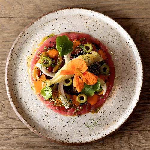  Yellowfin Tuna Carpaccio