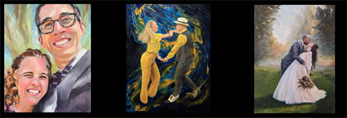 collection of anniversary portraits