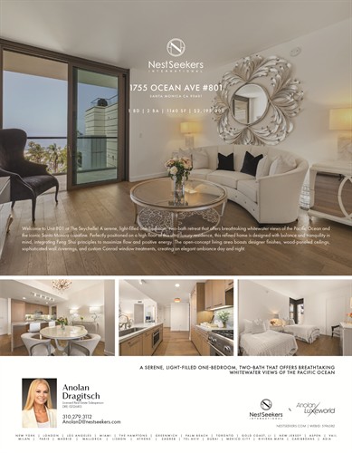 Elevated Coastal Living at The Seychelle with Direct Oean Views 
