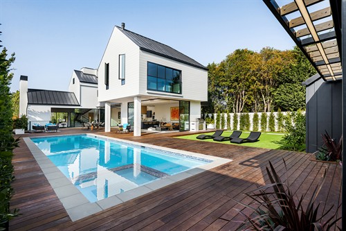 Warm Modern Residence