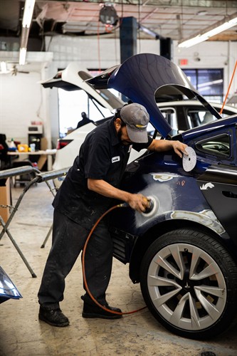 Tesla collision repair