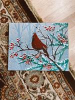 Acrylic Paint Night - The Red Cardinal