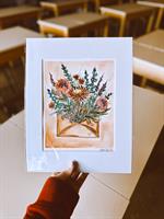 Watercolor Art Class - Floral Delivery