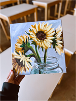 Acrylic Paint Night - Sunflowers