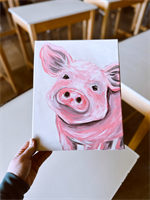 Acrylic Paint Night - Little Piggy