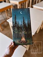 Acrylic Paint Night - Starlight Campfire
