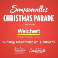 Simpsonville's Christmas Parade Presented By Weichert, Realtors - Shaun & Shari Group 