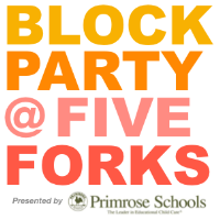 Block Party @ Five Forks, Presented by Primrose School of Simpsonville